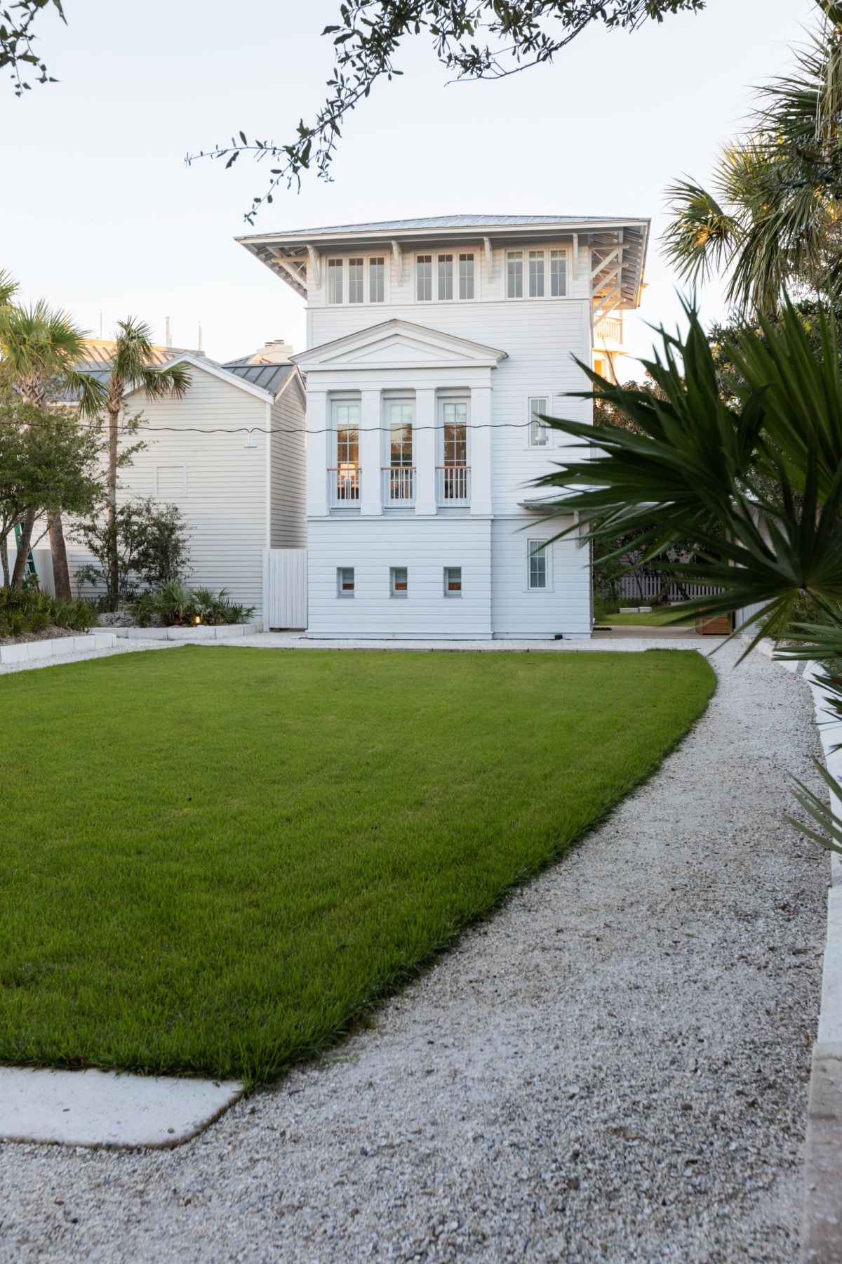 The Court gardens in Seaside, Florida