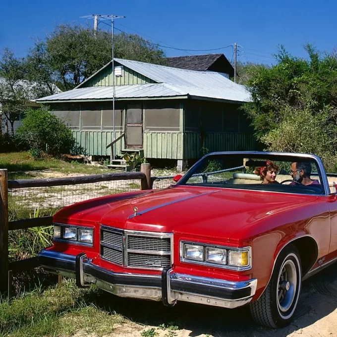 The Red Pontiac in 1985 at Seaside Florida