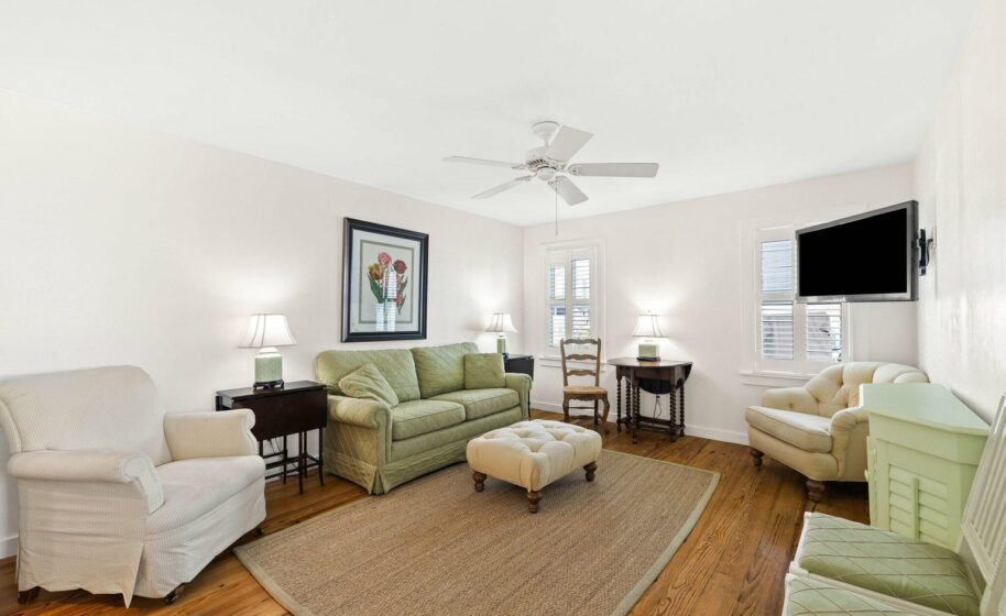 living room of 38 Seaside Avenue, Seaside, Florida