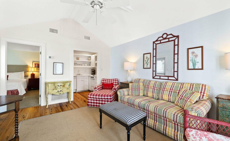 living room of 38 Seaside Avenue, Seaside, Florida