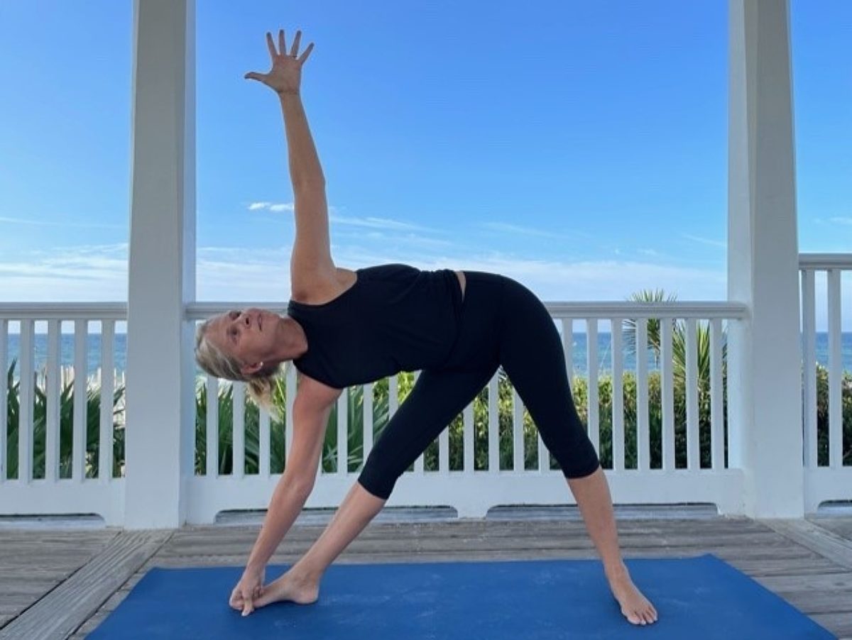 Seaside yoga teacher Michelle Seifert talks about her purposeful practice