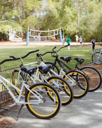 Bikes parked in Seaside