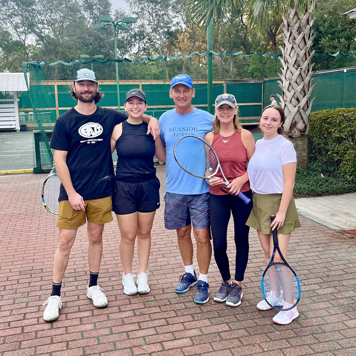 Tennis family players | Seaside
