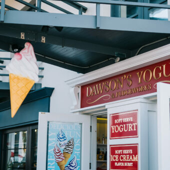 Dawson’s Yogurt & Fudgeworks in Seaside Florida